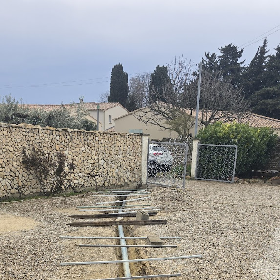 Réseau enterré mal posé